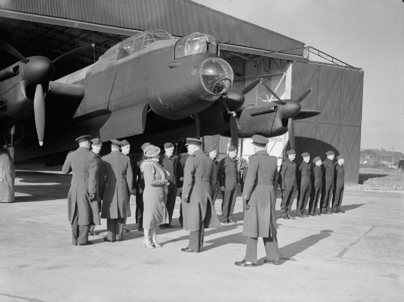 Avro Lancaster - RAF Warboys - Royal Air Force 1939-1945- Bomber Command CH12153