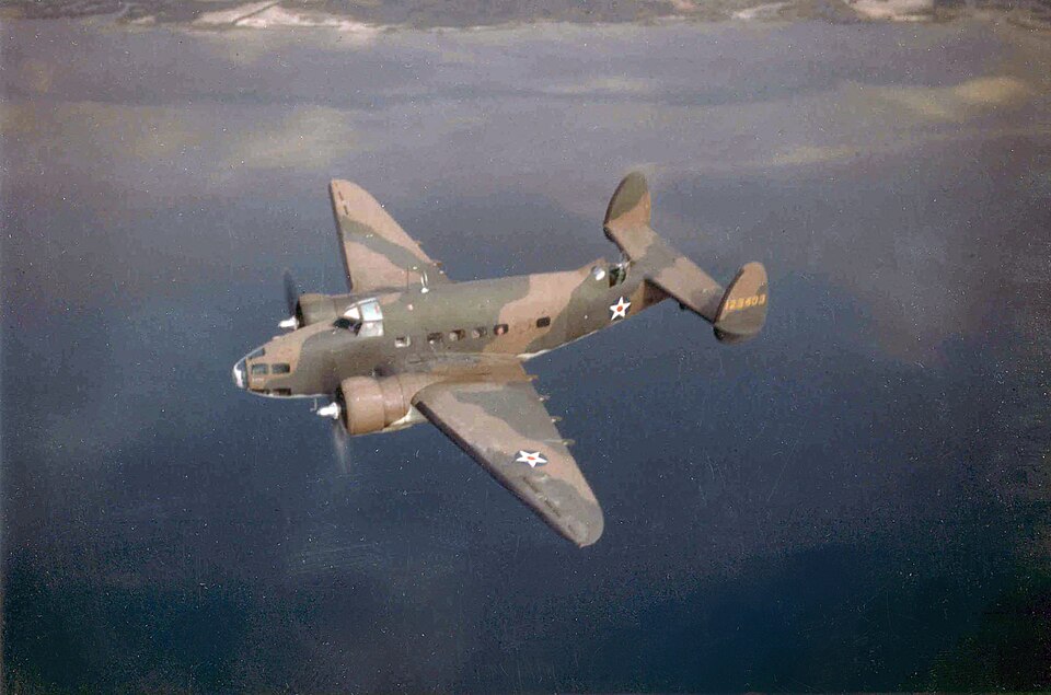 Lockheed A-29 Hudson USAAF in flight c1941