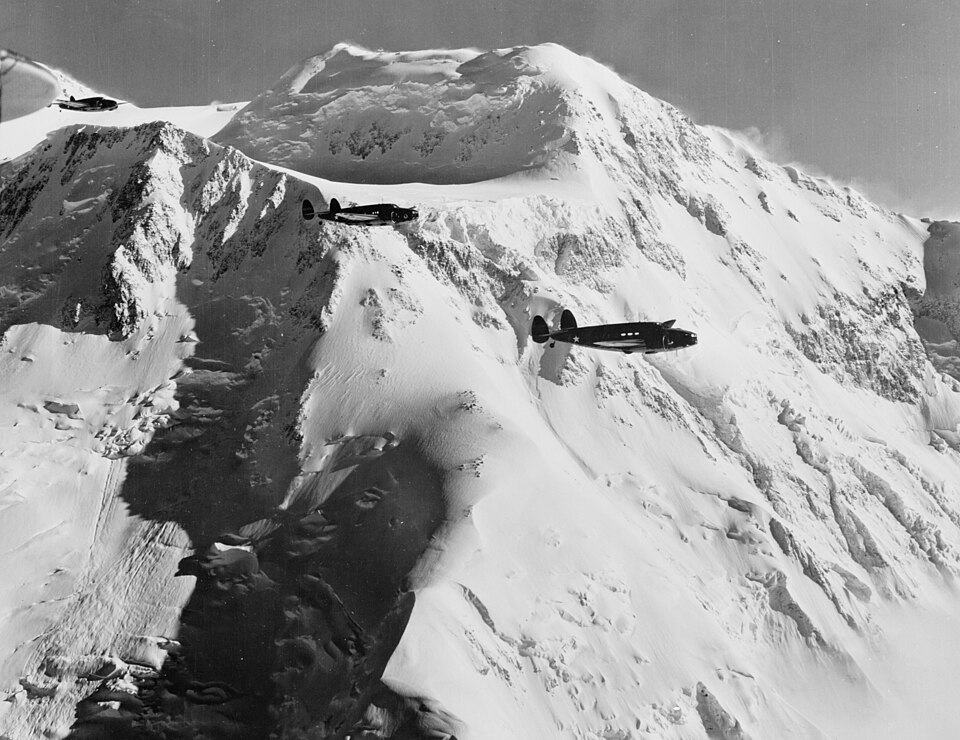 Lockheed A-29s over Alaska Feb 1942