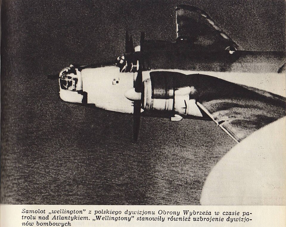 Polski Vickers Wellington Obrony Wybrzeza