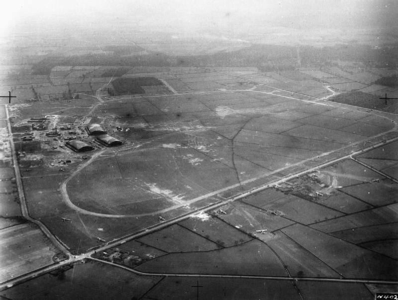 RAF Swinderby aerial photograph April 1941 IWM HU 93063