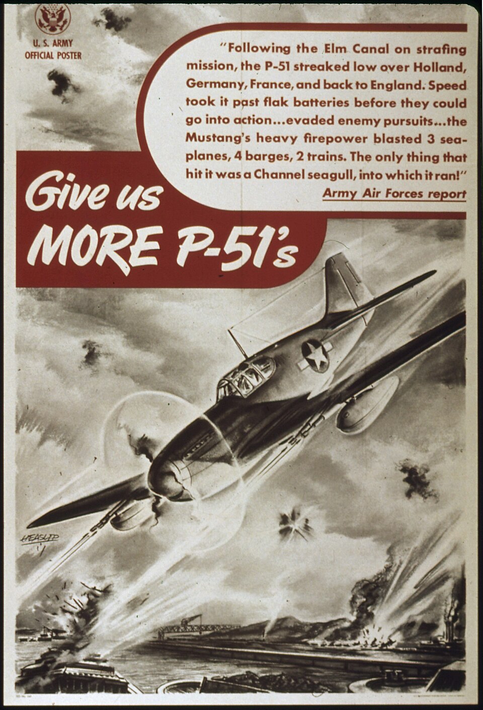 "Give us More P-51's" - NARA - 514399