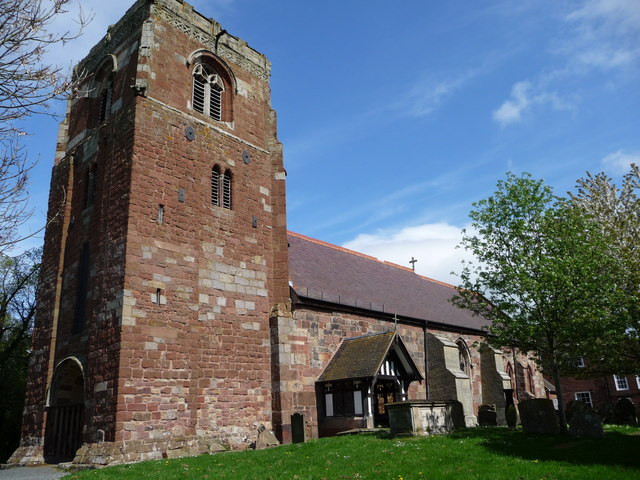 Photograph of Atcham (st. Eata) Churchyard
