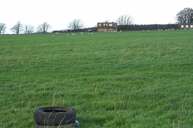 Photograph of RAF Culmhead/church Stanton