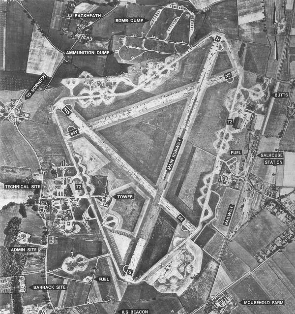 Photograph of RAF Rackheath