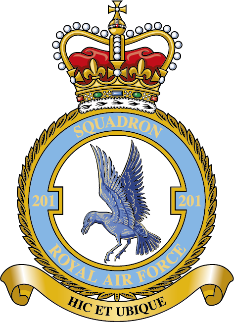 No. 201 Squadron badge