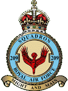 No. 209 Squadron badge